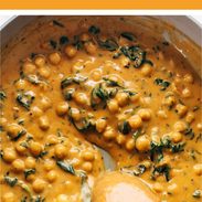 Chickpea curry pin