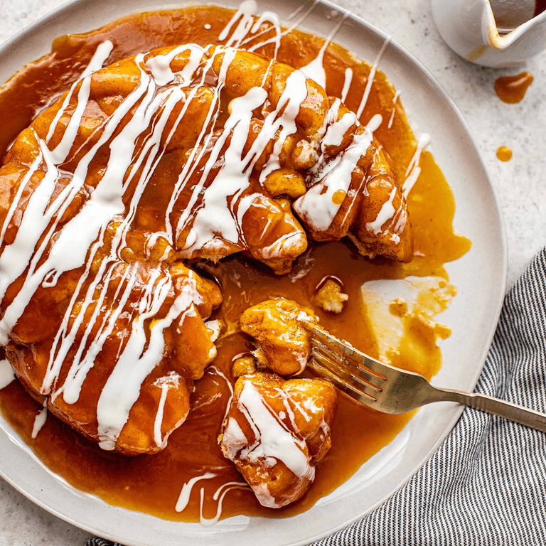 Caramel monkey bread.
